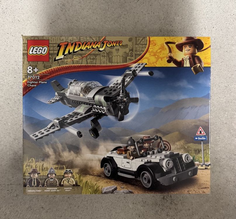 Lego Indiana Jones 77012 Fighter Plane Chase Neu Und Originalverpackt