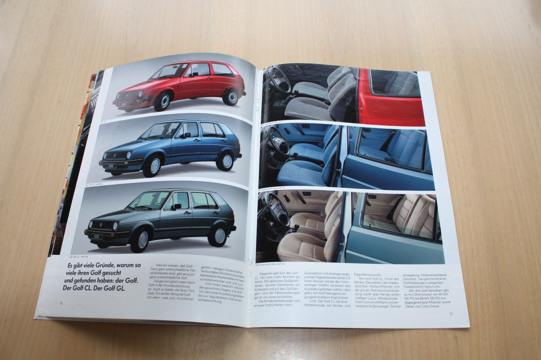VW Dokumente: VW Golf II - Original Prospekt 7/1986 – Gebraucht aus Wikon von erwin400 5