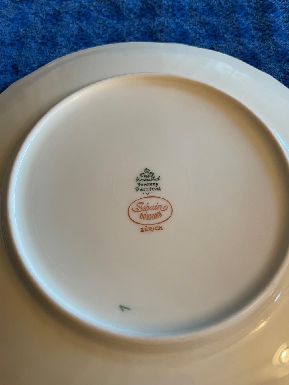 Rosenthal Geschirrsets: Rosenthal 'Sequin' Teeservice, Zuerich, Blumenmuster, – Gebraucht aus Uster von chetere 3