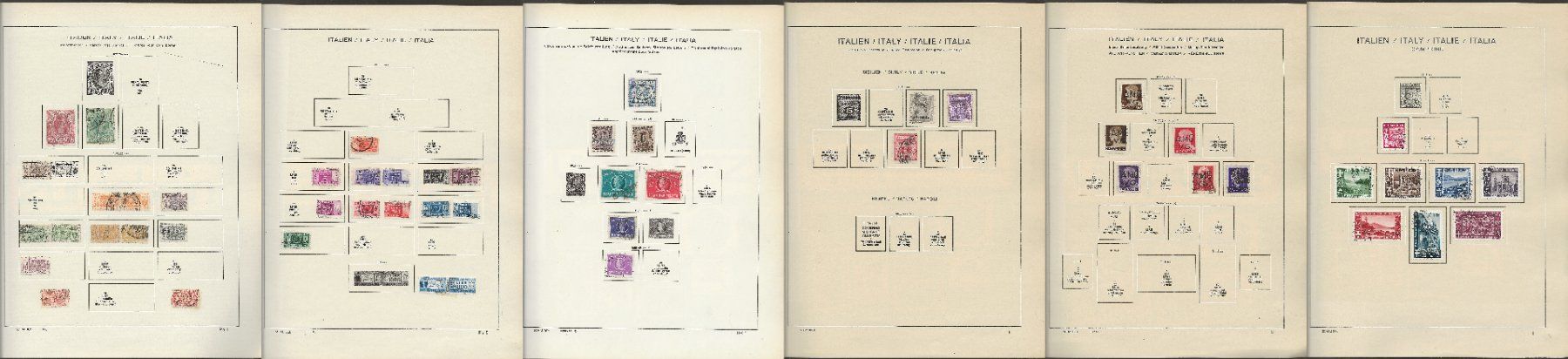Alle Briefmarken: Marken Italien Campione – Gebraucht aus Au ZH von xelagreb01