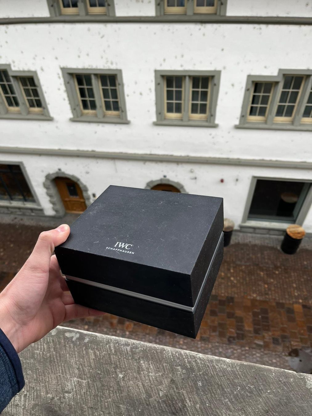 IWC Orologi: Originale IWC-Uhrenbox – Usato da Schaffhausen venduto da immervali