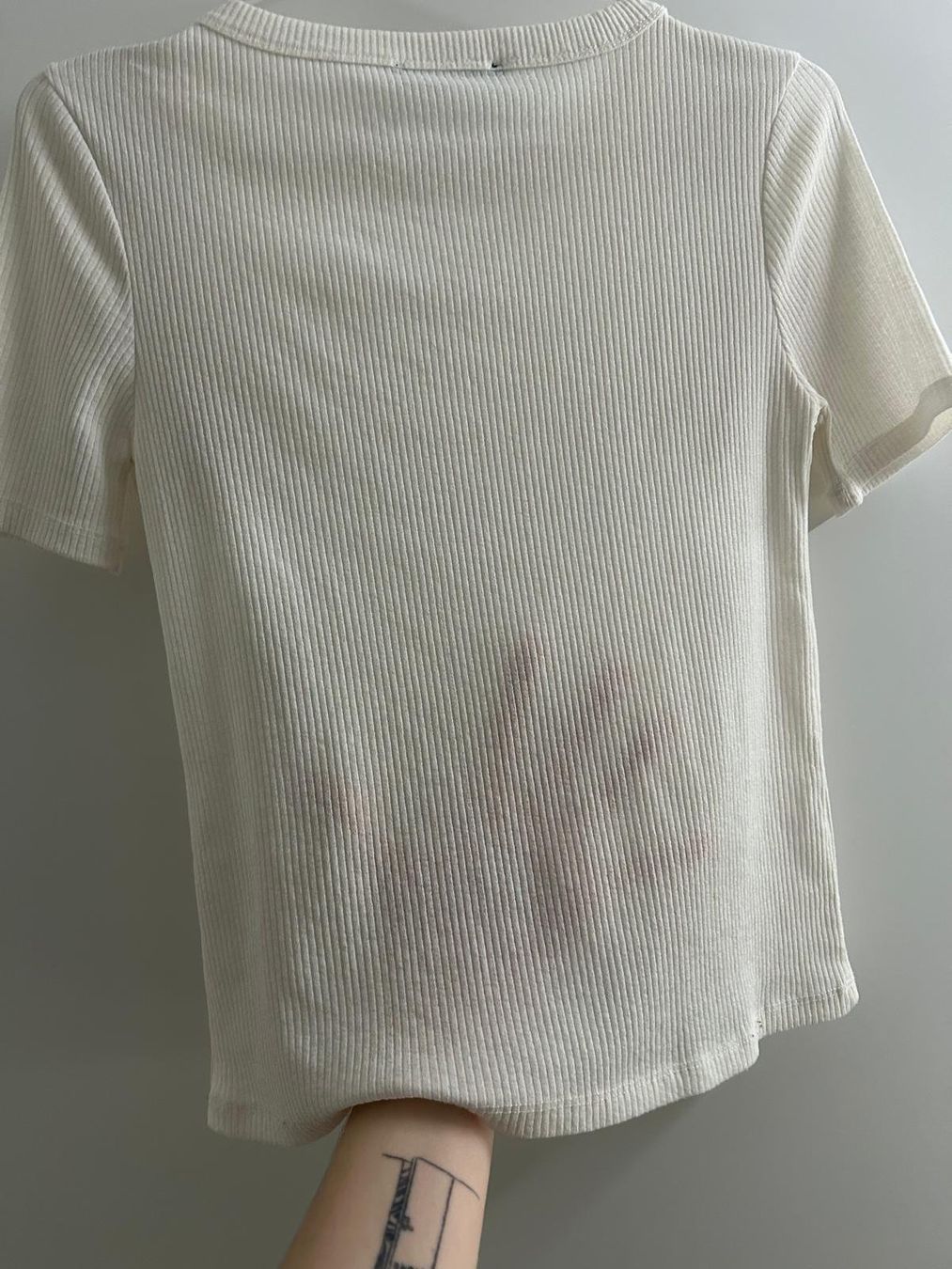 Zara T-shirt: Zara Shirt Weiss – Usato da Uster venduto da xBeccax 4