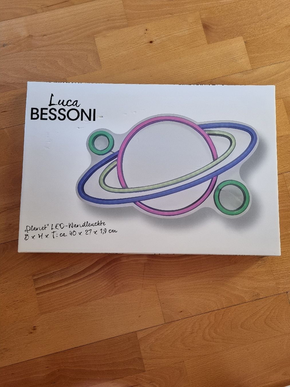 Lampade: Luca Bessoni LED  Wandleuchte Planet neu – Nuovo e nell'imballaggio originale da Winterthur venduto da phimija