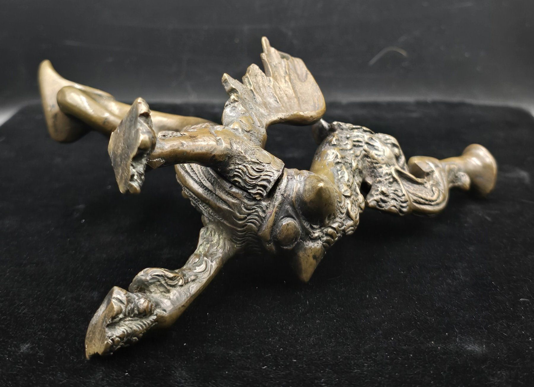 Portacandele: Alter Drachenleuchter, Messingbronze-Kerzenhalter – Usato da Rorschacherberg venduto da snOOpydOg11 6
