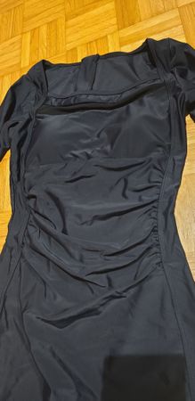 Damen Schwimmsuit schwarz langarm neu Gr. M