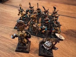 Warhammer Zwerge Miniaturen bemalt diverse Einheiten