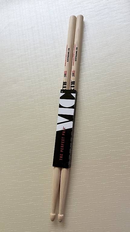 Musikinstrumente: Vic Firth Drumsticks X5B  10Paar – Gebraucht aus Möhlin von Fusel7