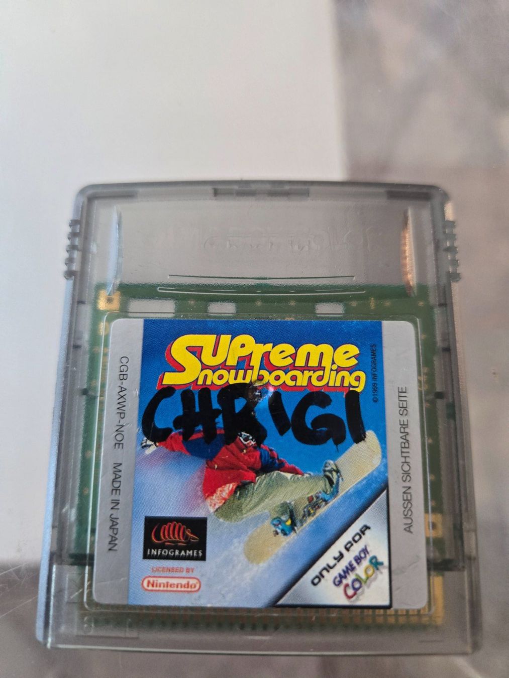Nintendo Giochi: Supreme Snowboarding Nintendo GameBoy Color – Usato da Bussigny venduto da Kfdlt