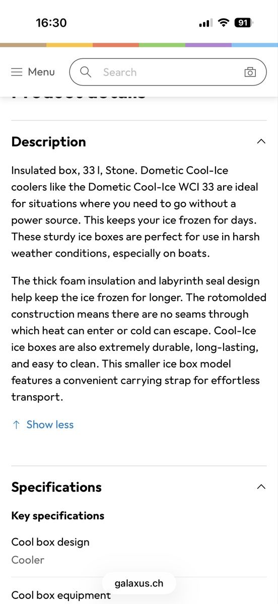 Dometic Kühlschränke & Kühlen: Dometic Cool Ice 33 – Gebraucht aus Münchenstein von ArleneLM 3