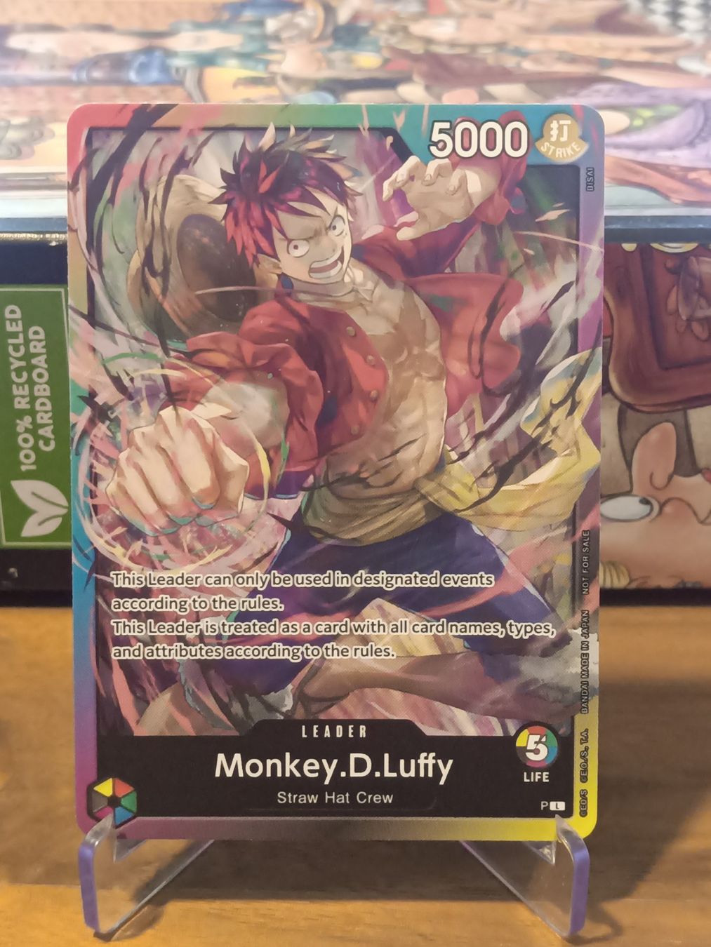Bandai Cartes à collectionner: One Piece Card Game: Monkey D. Luffy - Promo – Neuf (Voir description) à Wettingen par Legends_of_Baden_TCG
