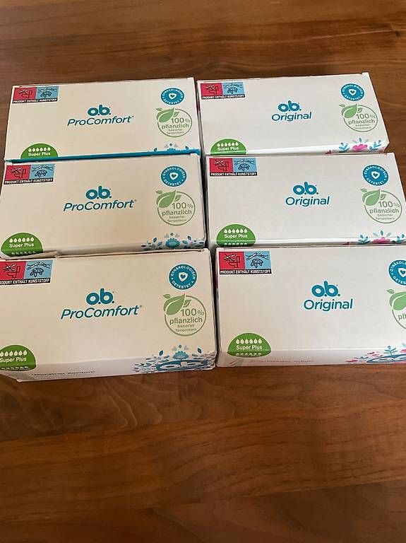 Altro per la cura del corpo: 6x o.b. Super Plus je 32 Stück OVP – Usato da Neerach venduto da Allerlei_2009 1