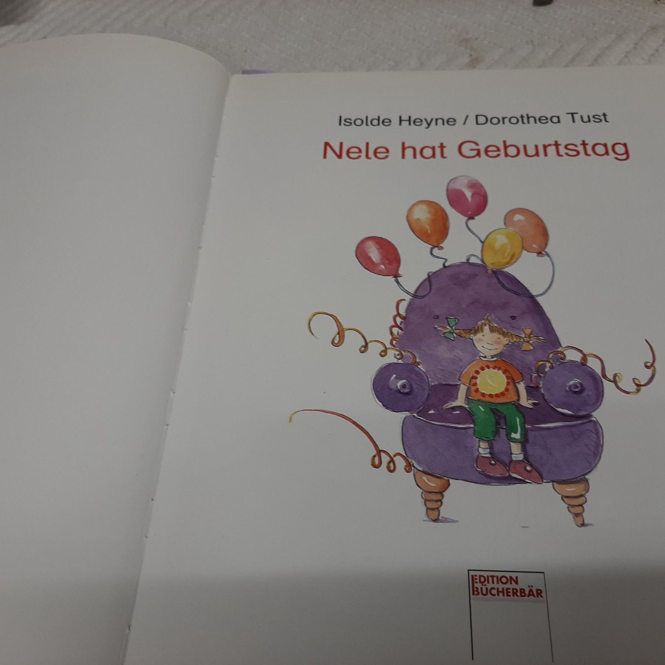 Libri: Nele hat Geburtstag – Usato da Zürich venduto da Schoebi19 1