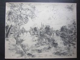 CURT MANZ  LITHOGRAPHIE