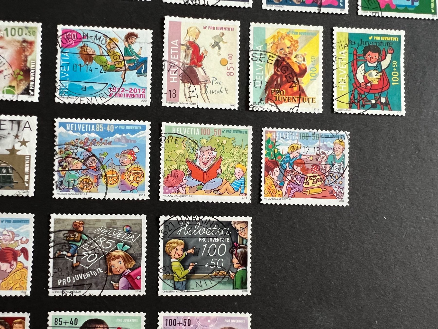 Alle Briefmarken: PJ Sätze von 2000-2022 gestempelt – Gebraucht aus Braunau von Desil2511 4