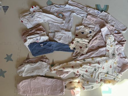 Petit Bateau Mädchen Kleiderpaket – Gr. 2 Jahre / 86 cm