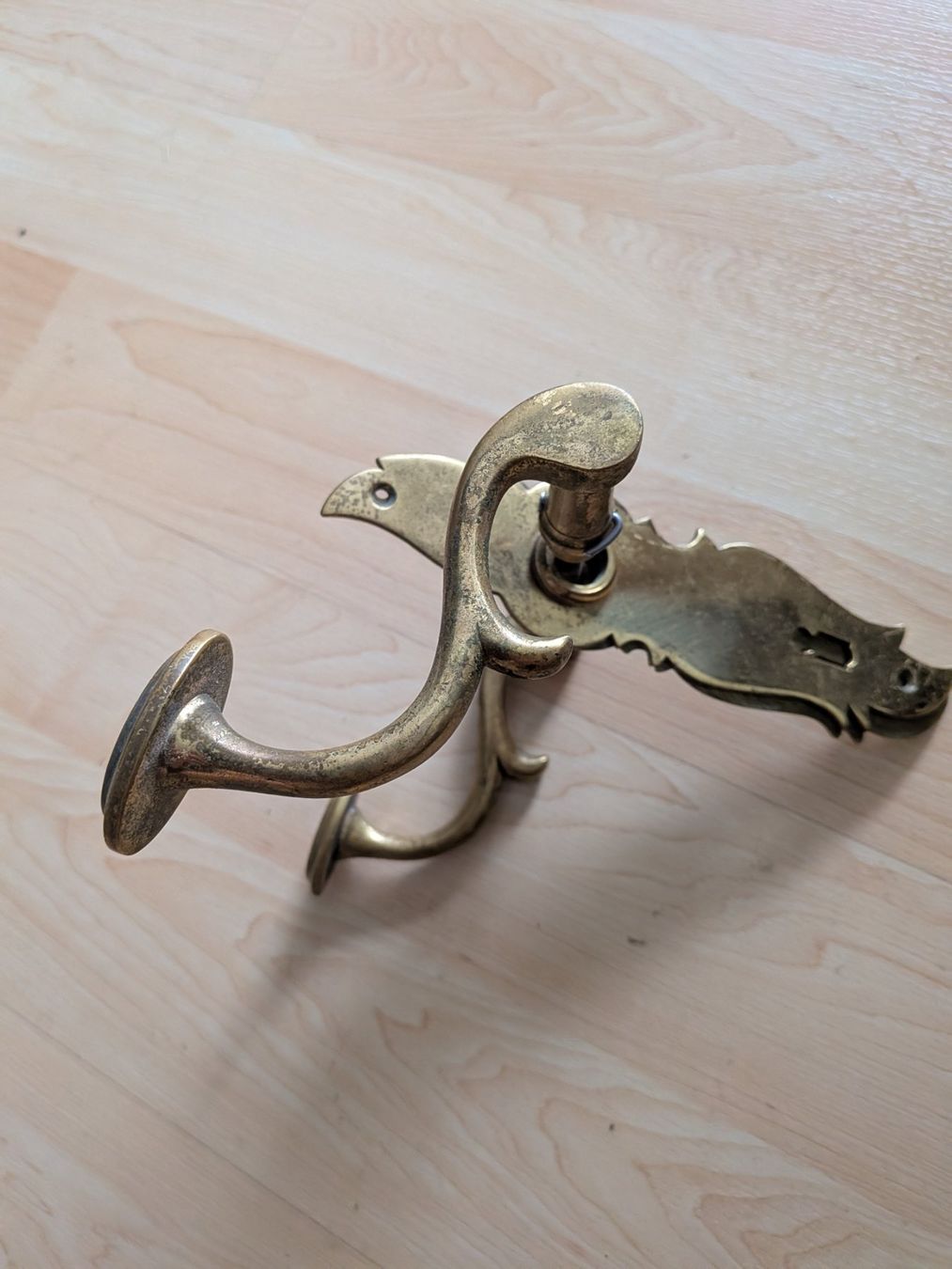 Quincaillerie: Antike Tür Griffe Messing – D'occasion à Lyss par Spartan76 1