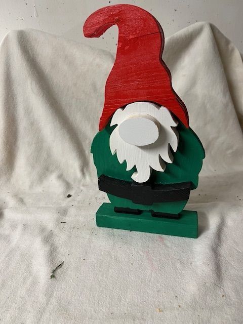 Statuette: Wichtel aus Holz farbig Holzdeko self Made – Nuovo (secondo la descrizione) da Naters venduto da sch_9fvg