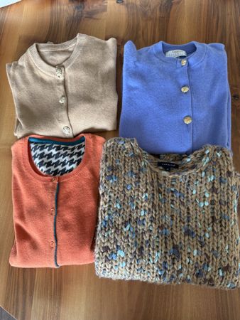4 Damen Strickteile / Jäckchen Kaschmir