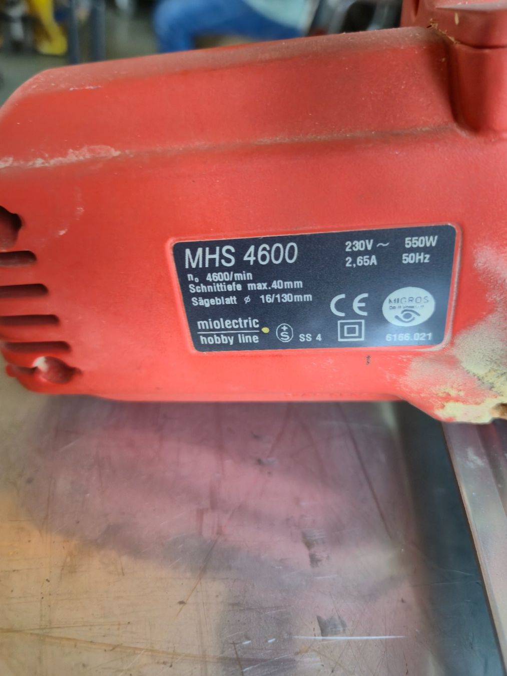 Seghe: Miolectric Kreissäge – Usato da Mägenwil venduto da Jan-Han 2