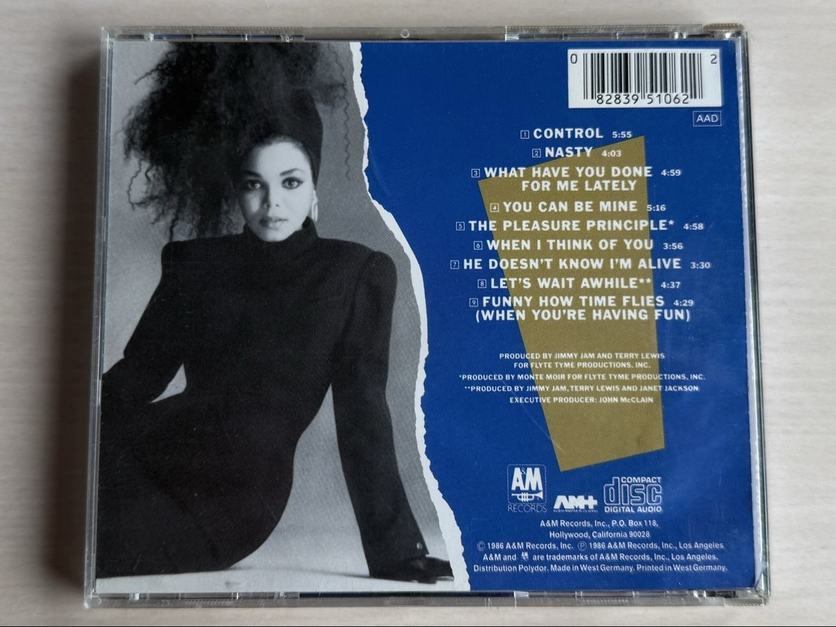 CDs: Janet Jackson - Control CD Album – Gebraucht aus Oberried Brienz von Chyara 1