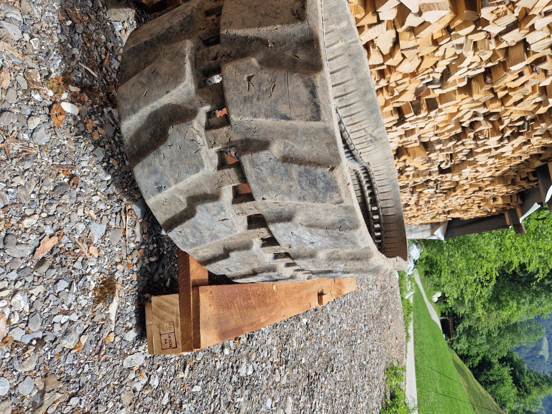 Bagger: Gummi Raupe 450x76x80 – Gebraucht aus Oberrickenbach von Sackler 5