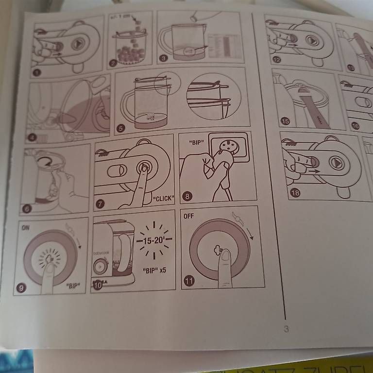 Elettrodomestici da cucina: Babycook Beaba  – Usato da Altdorf UR venduto da zio_y9w8 2