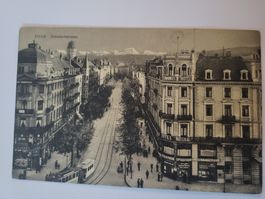 antike AK Zürich Tram RN