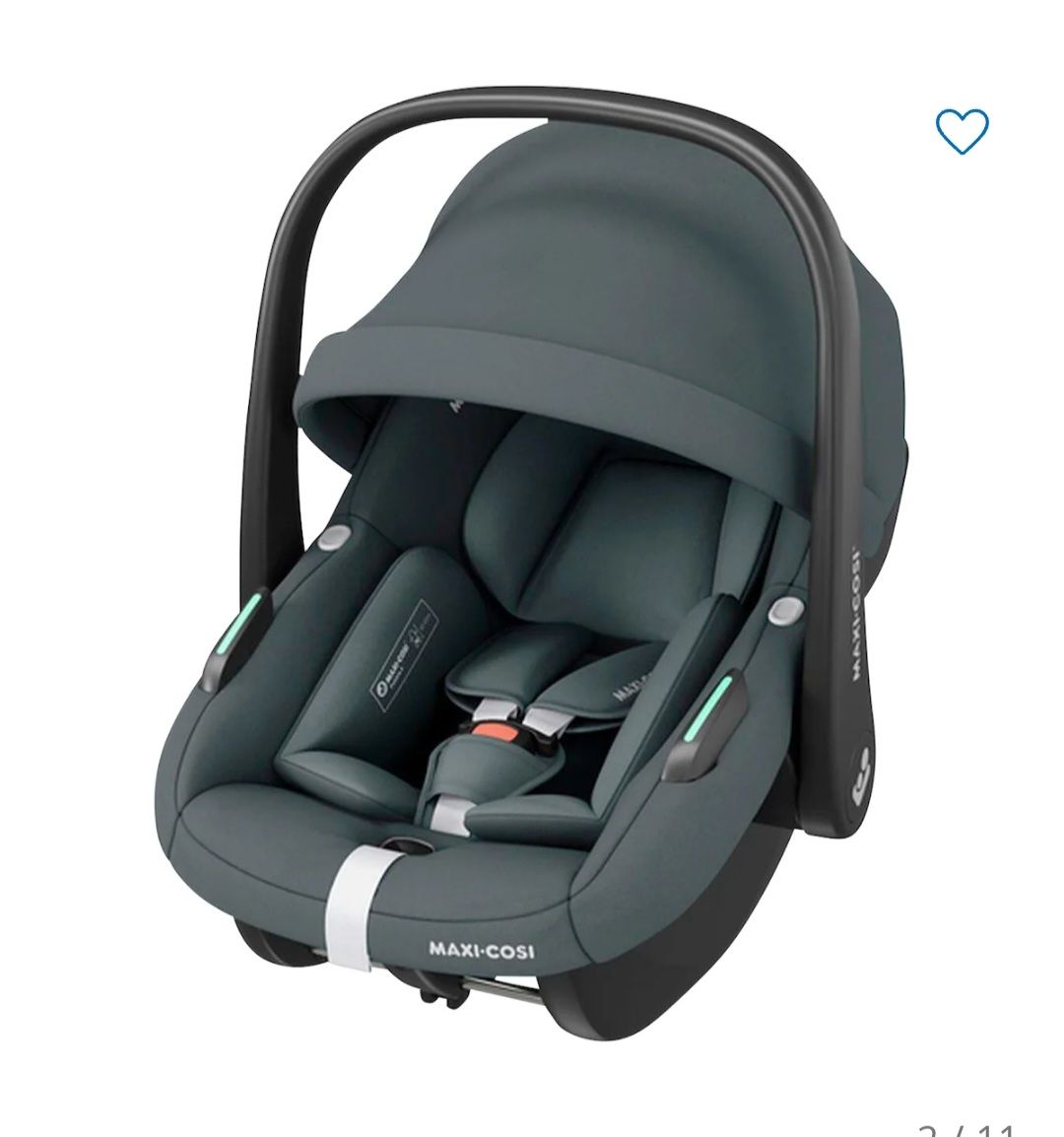 Maxi-Cosi Seggiolini per auto: Babyschale maxi cosi pebble s mit isofix – Usato da Tschierv venduto da Andrea107