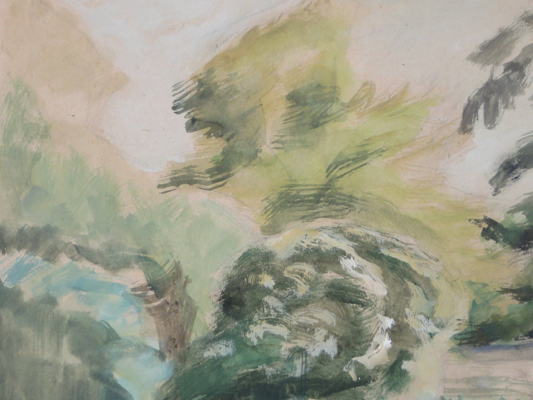 Gemälde: Grosse Aquarell – Gebraucht aus Bad Ragaz von FutureZ 1