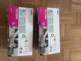 Brother TN-326M Magenta Toner neu 2 Stk