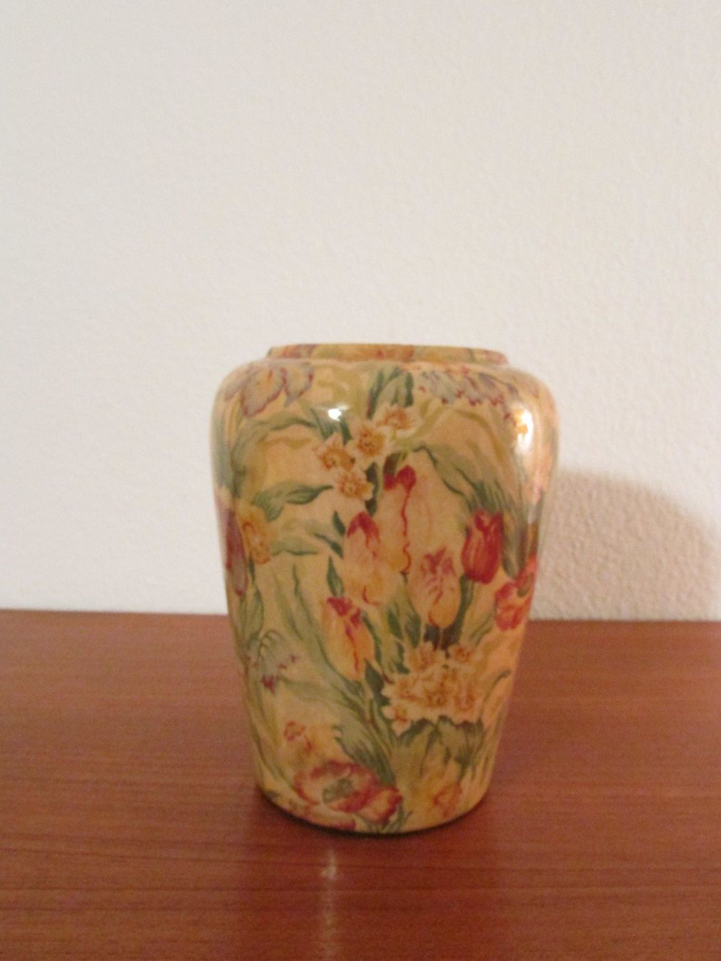 Vasen & Gefässe: Dekorvase mit Blumen Print Dekor – Gebraucht aus Zollikofen von Flavabana 3