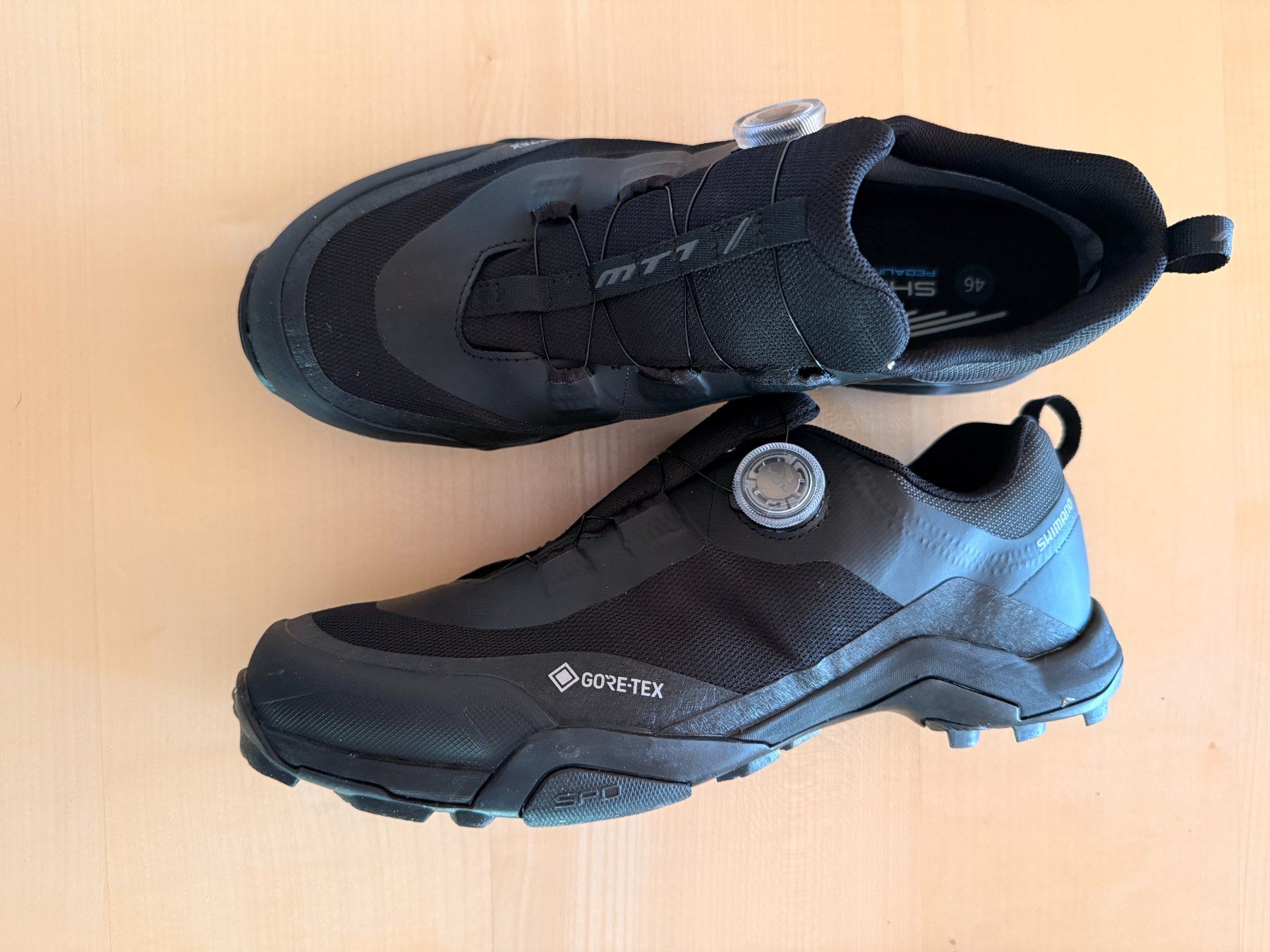 Shimano Scarpe da uomo: Shimano MTB Veloschuh SPD 46 – Nuovo (secondo la descrizione) da Heiden venduto da flokus 2