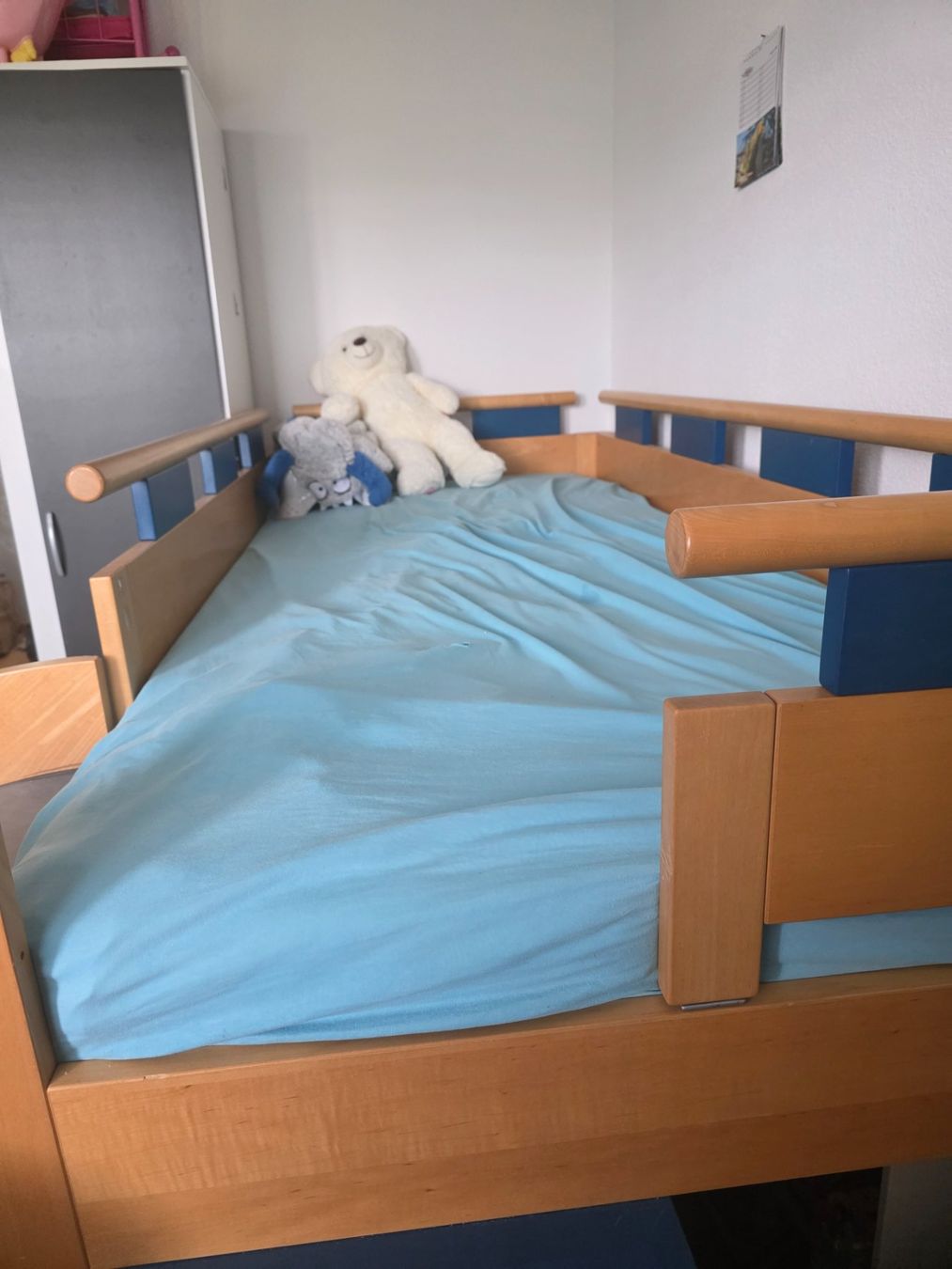 Betten: Hochbett mit Rutsche – Gebraucht aus Reichenburg von Mischna 4