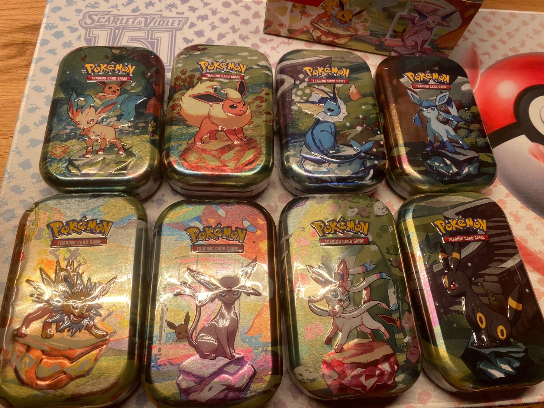 Pokémon Carte collezionabili: Prismatic Evolutions: Mini Tin Display all Artwork EN ab 1🔥 – Nuovo (secondo la descrizione) da Hausen AG venduto da Shrade 3