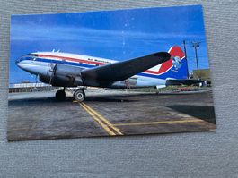 Air Manitoba Postkarte, Curtiss C-46A, Winnipeg 1988 Top