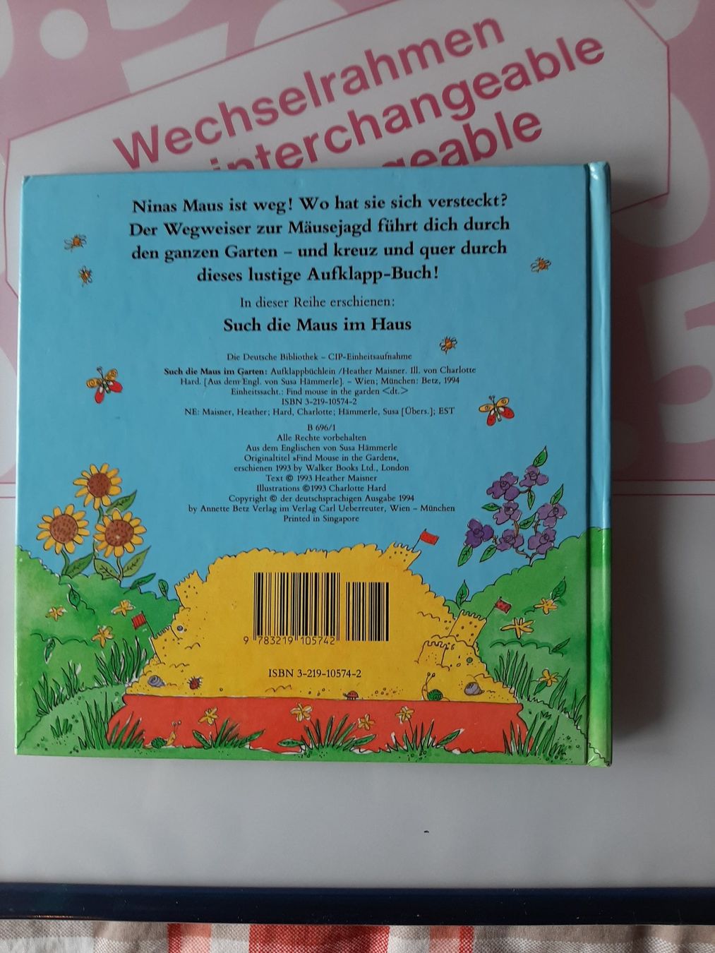 Libri: Such die Maus im Garten, Kinderbuch – Usato da Basel venduto da kouki51 1
