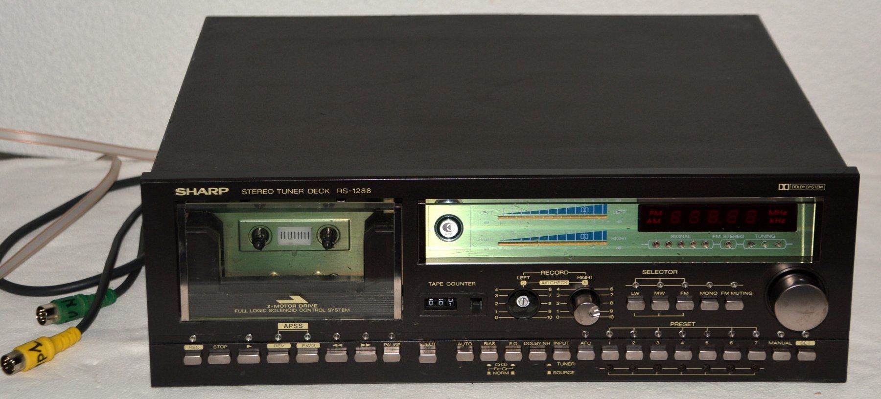 Sharp Registratori: Sharp RS-1288H Deck Kassette / cassette – Difettoso da Collonges venduto da arashee