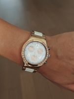 Swatch Irony Chrono Damenuhr Dreamwhite  Rose ycg406g 40mm