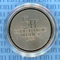 CHF___5.00 1983 Ernest Ansermet PP 5 Franken