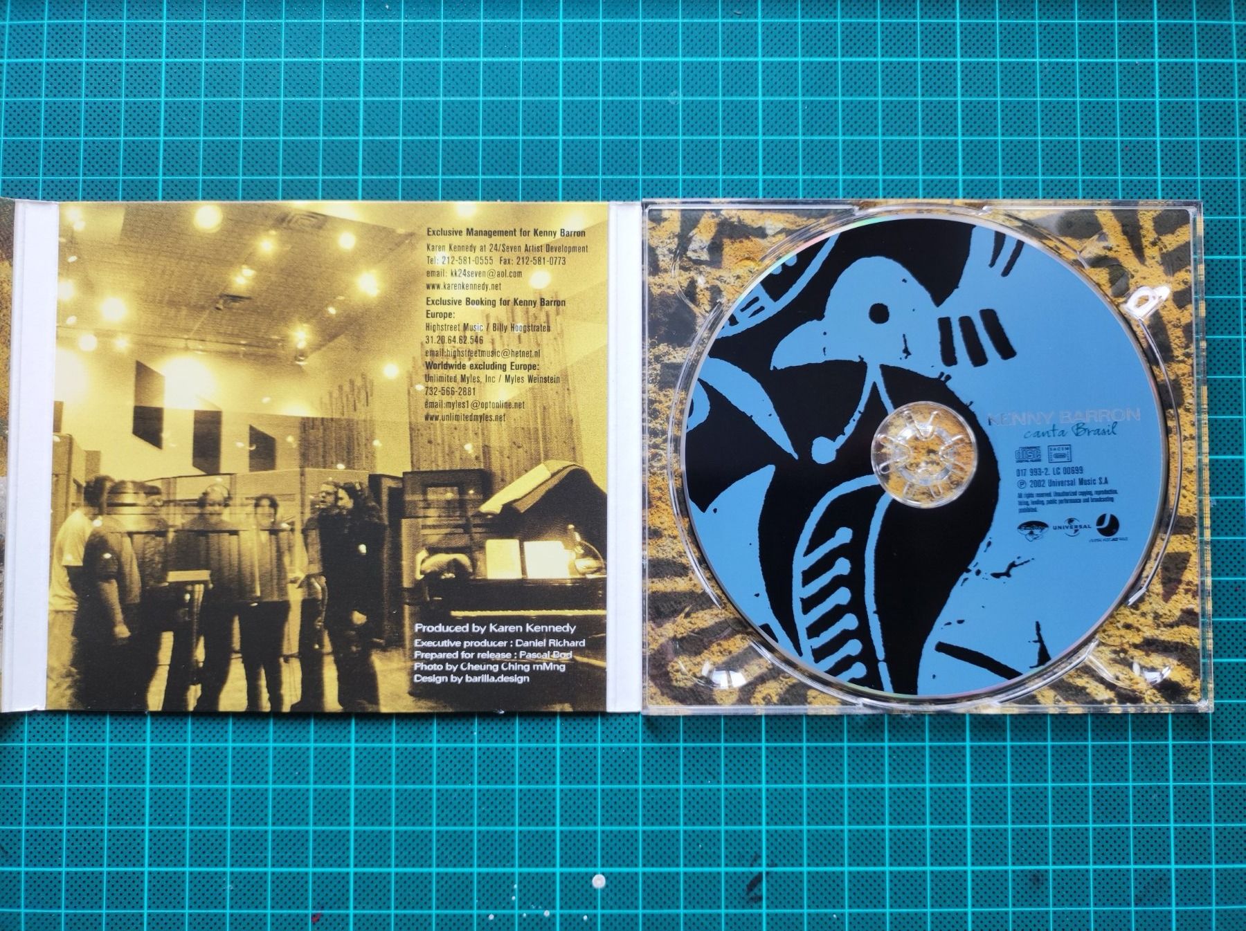 CD: Kenny Barron - Canta Brasil (CD) – Usato da Zürich venduto da Max_Lindenbaum 2