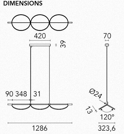 Flos Lampade: Flos- Almendra Linear S3 – Usato da Horn venduto da Ruf_Des 3