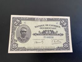 25 Francs 1942