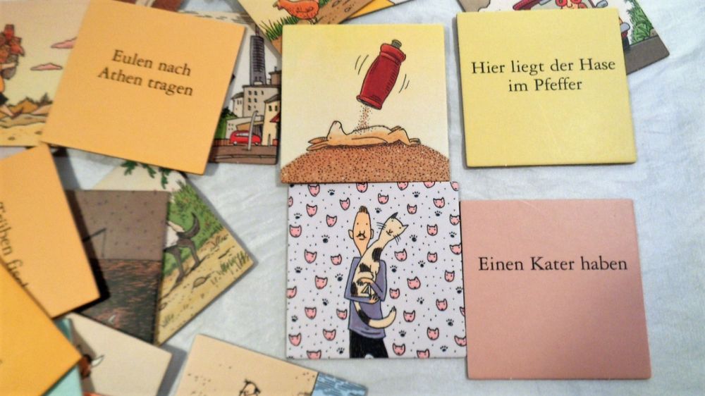 Die Wände haben Ohren MemoLegespiel in Wort und Bild Kaufen auf Ricardo