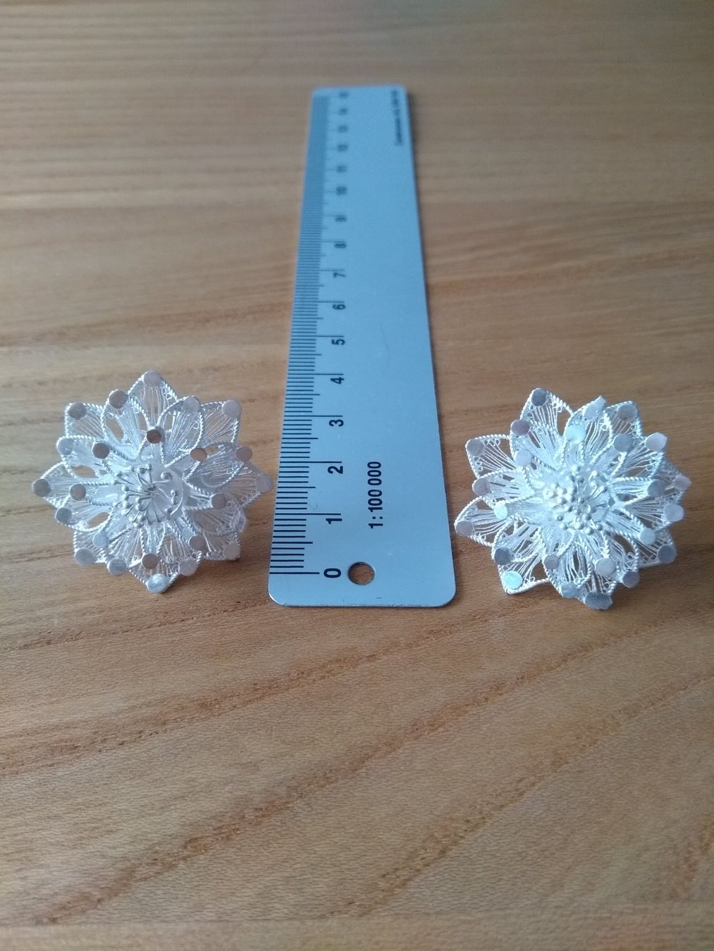 Ohrringe & -stecker: Fantastische einzigartige Filigran Silberohrstecker – Gebraucht aus Luzern von _gluecksfund_ 7