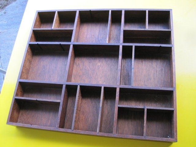 Articoli in legno: SAMMELKASTEN, 20 Fächer – Usato da Zürich venduto da Fredor01 2