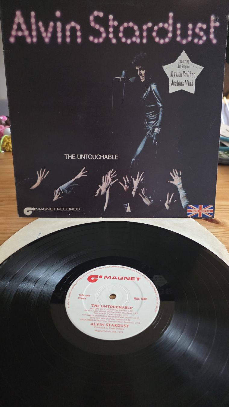 Vinyles: Alvin Stardust - The Untouchable  Lp 1974 G,G – D'occasion à Yvonand par RF-VINYL
