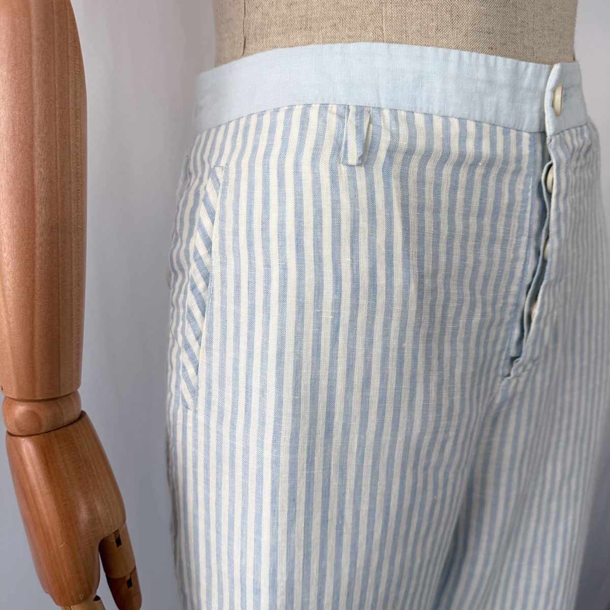 Pantaloni: UMIT UNAL New Linen Pants – Nuovo e nell'imballaggio originale da Emmen venduto da Avviivva_Com2023 4