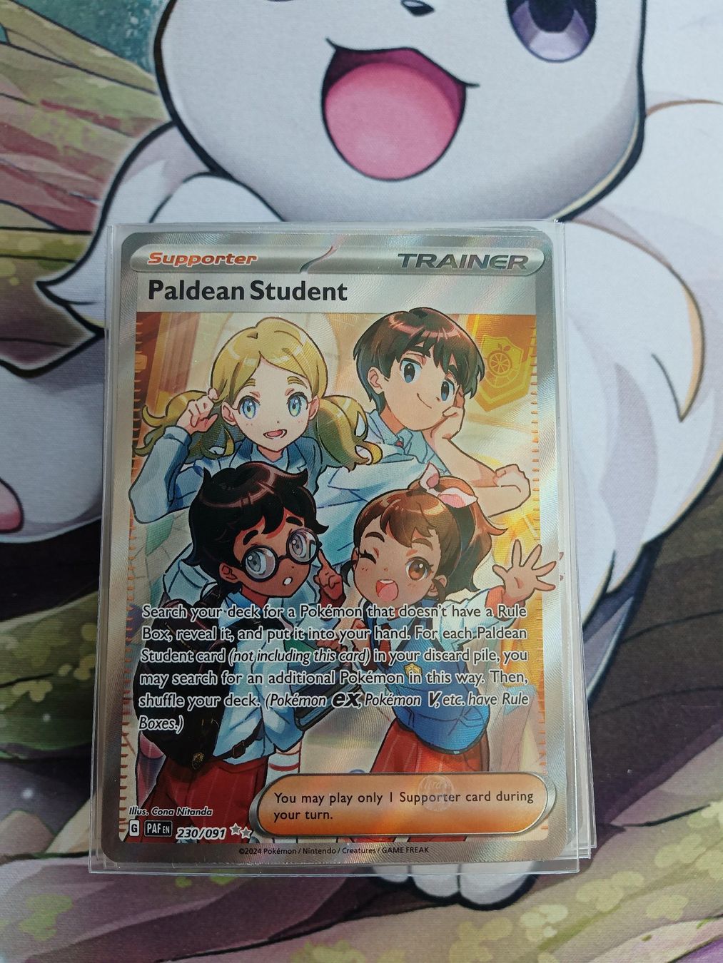 Pokémon Carte collezionabili: Paldean Student - Full Art – Usato da Altstätten SG venduto da GGsGameshop