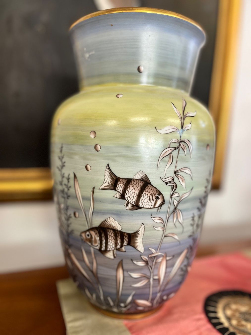 Vasi & Recipienti: Langenthal - Vase handbemalt – Usato da Stetten AG venduto da Brissago25 3