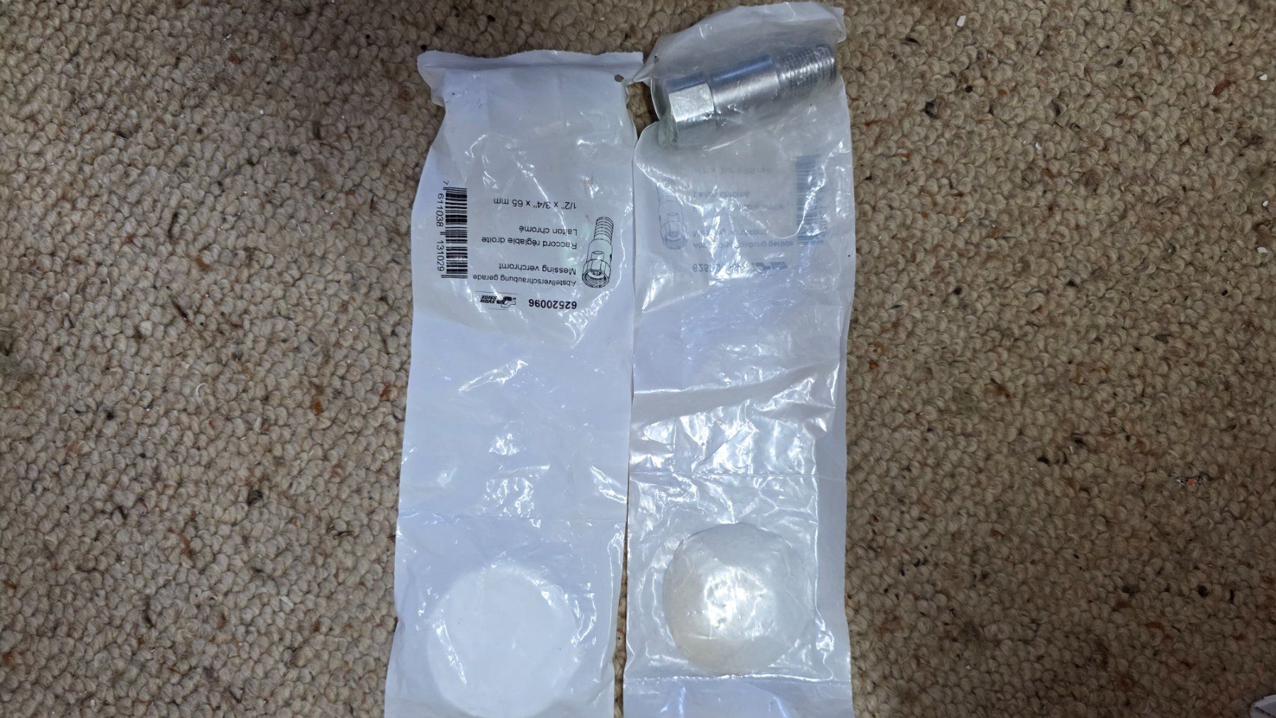 Ferramenta: Raccord 1/2x3/4 pour robinet – Nuovo e nell'imballaggio originale da Bionnens venduto da Meg011